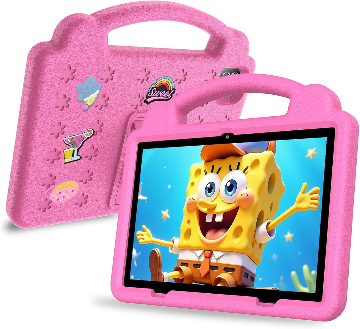 Pipsypad tablet front and back view