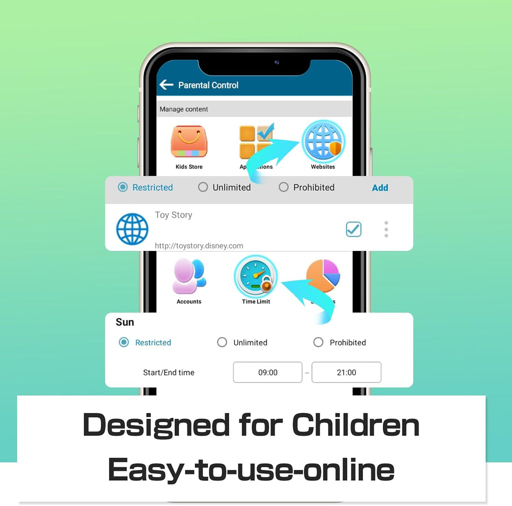 Pipsypad parental control app
