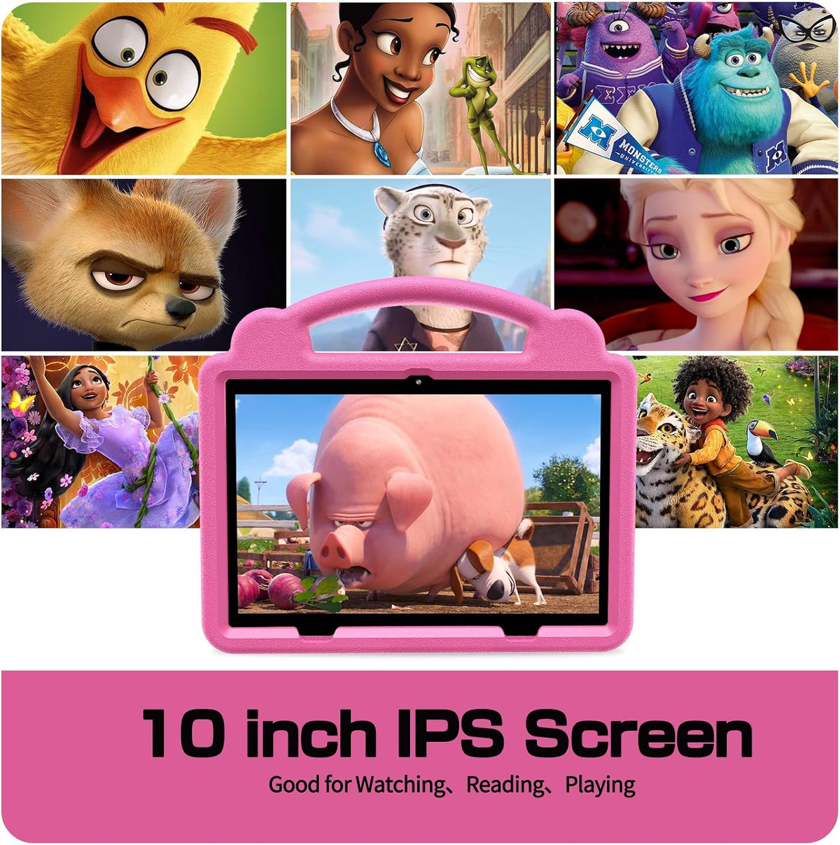 Pipsypad 10 inch IPS screen